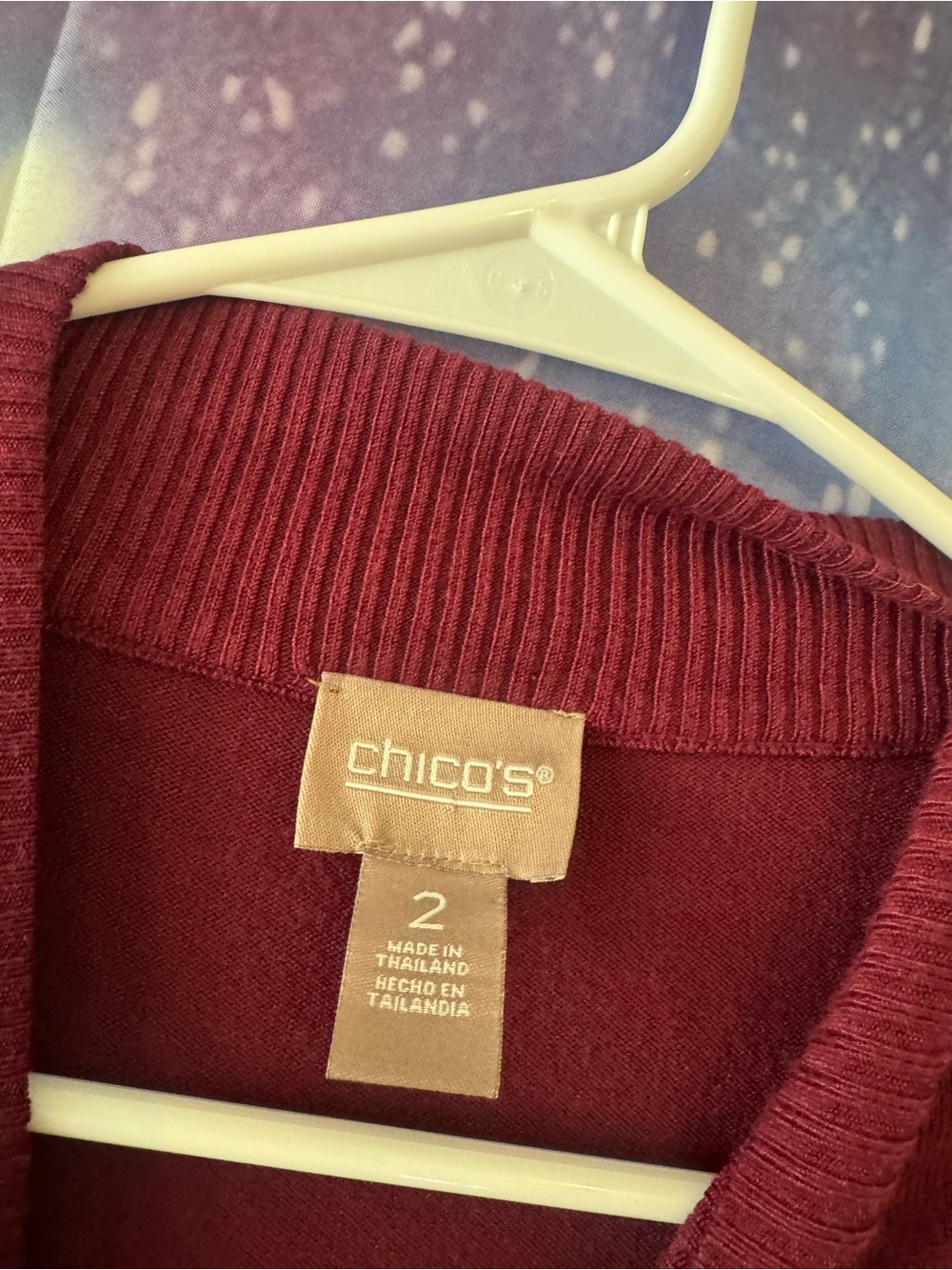 New Chicos sweater size Chicos 2 - Picture 2 of 2